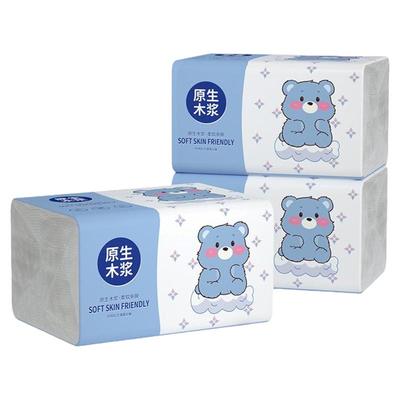 500张大包加厚抽纸家用实惠装