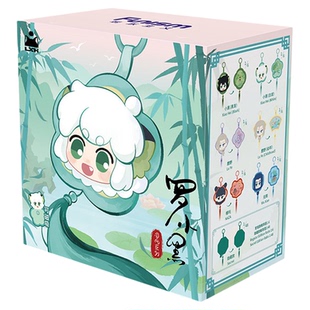 玩乐主义罗小黑国风毛绒挂件盲盒正版周边无限公仔玩偶冰箱贴礼物