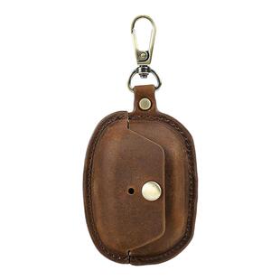 适用索尼wf-1000xm5耳机套疯马皮挂钩便携式蓝牙耳机壳防摔保护套