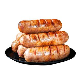 源之香纯猪肉肠地道肠火山石烤肠纯肉黑胡椒商用台式肉肠烤肠纯肉