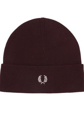 FREDPERRY翻边针织帽时尚简约