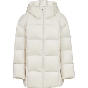Vero Moda奥莱羽绒服女2025冬季新款90白鸭绒连帽宽松羽绒服高级