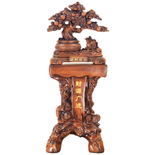 落地发财摇钱树摆件公司开业乔迁礼品办公室招财饭店酒店大堂装饰