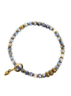 非鱼之家民族风双圈小珠子手链