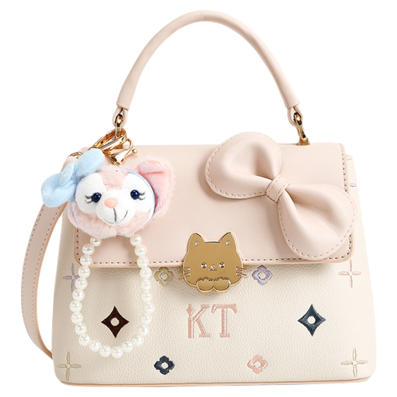 官方正品Cow&Kitty小方包2026新款卡通刺绣手提包甜美可爱斜挎包