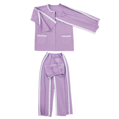 易穿脱护理服老人picc置管衣服