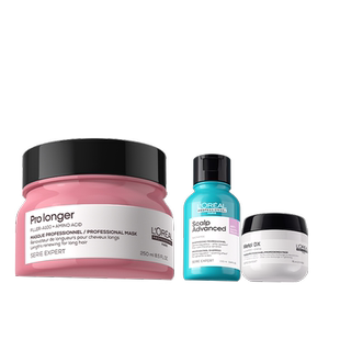 【38焕新周】欧莱雅PRO修护受损头发柔顺氨基酸柔顺浆果罐发膜