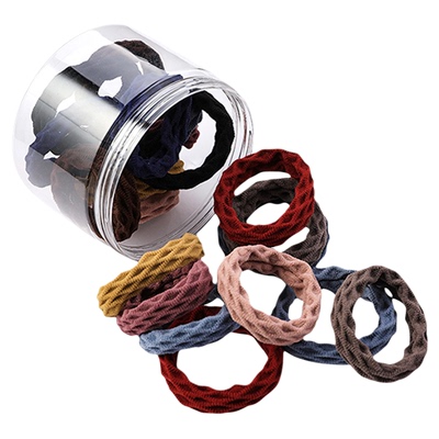 千屿菱形高弹力无接缝发圈20根