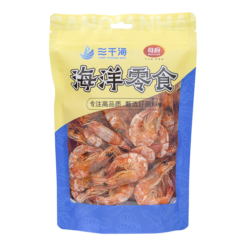 三千海烤虾开袋即食解馋零食