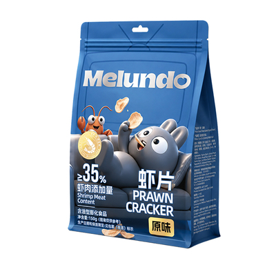 Melundo原味虾片35%虾肉添加
