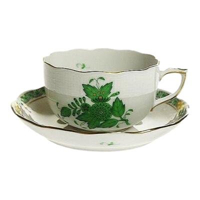 日本直邮Herend海兰德赫伦阿波尼系列茶杯碟下午茶咖啡杯手绘硬瓷