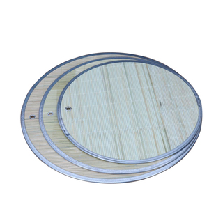 竹制圆形饺子帘家用面盆盖子放水饺的垫子加厚不粘盖帘饺子托盘