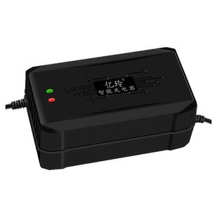 电动车120V充电器20AH电瓶108V电车96V电摩84V32A铅酸电池80V通用