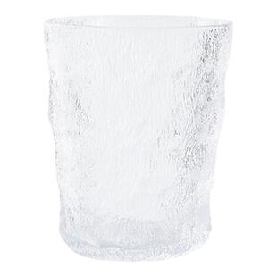 冰川纹水杯玻璃杯子女夏季啤酒杯家用牛奶茶杯男ins风饮料咖啡杯