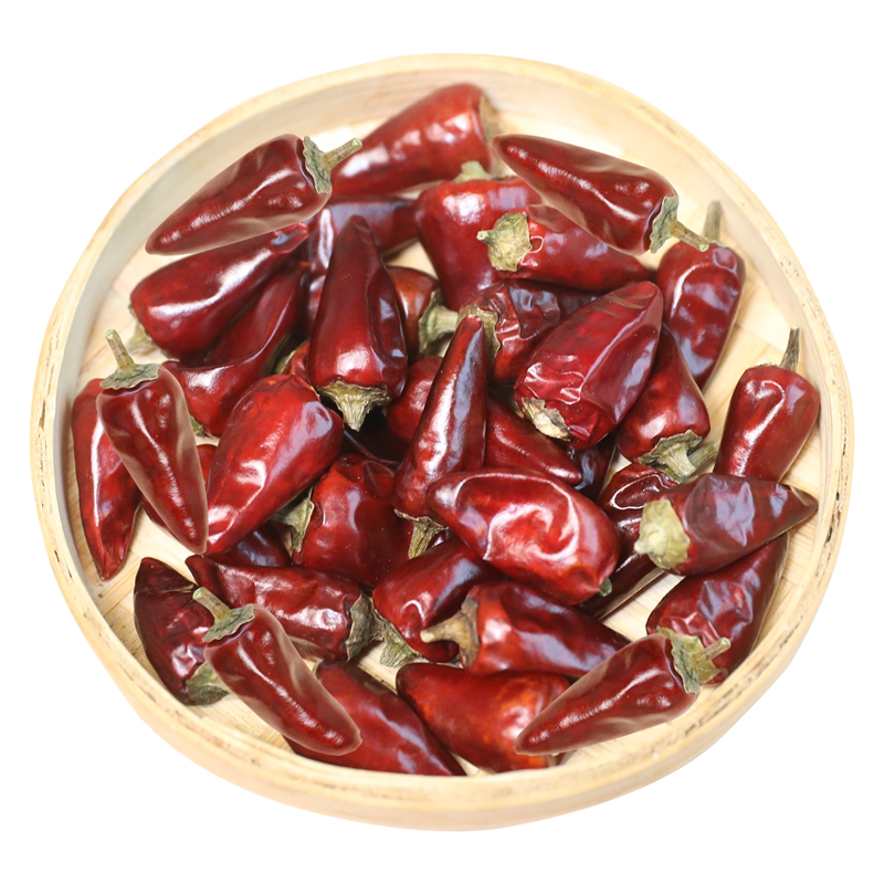 贵州子弹头干辣椒中辣特香500g香辣十足川菜调料麻辣香锅磨粉剪段