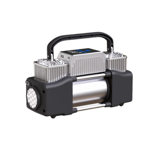 雷傲多功能SUV车载充气泵双缸高压大功率电动汽车用轮胎打气泵12V