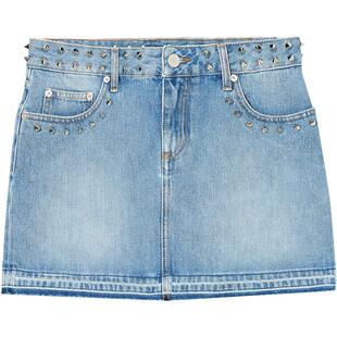 IT ALESSANDRA RICH女装牛仔半身裙新品时尚青春短裙一步裙3450XL