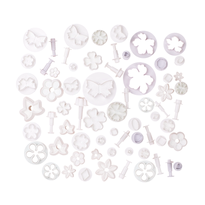 翻糖模具蛋糕五瓣花小弹簧pc盒装