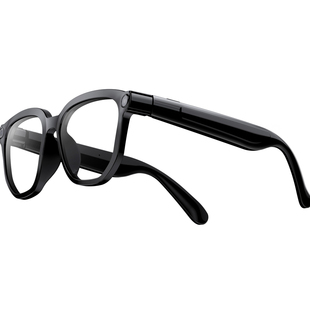 AI眼镜 黑色 拍摄眼镜 无线智能眼镜 蓝牙语音通话眼镜 拍照翻译眼镜