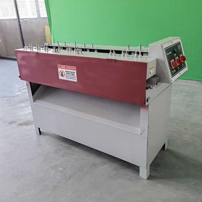 工厂现货竹篾分层机竹条定宽定厚打节开片机竹片竹编加工机器批发