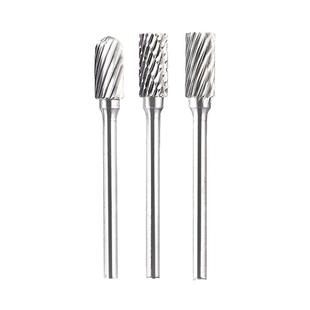 信工钨钢铣刀头硬质合金旋转锉电磨头金属打磨机钻头合金头打磨头