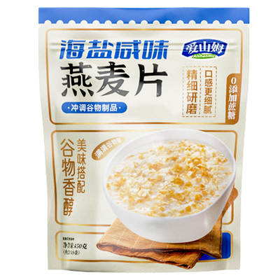 海盐咸味燕麦片早餐即食