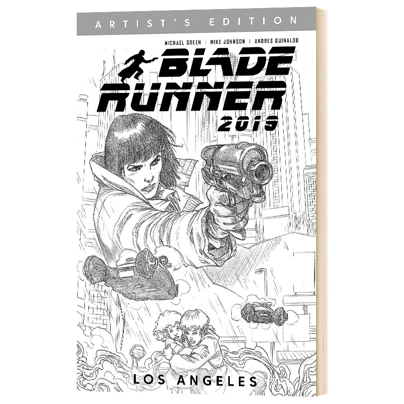 【现货】英文原版 银翼杀手2019黑白艺术版作品集 Blade Runner 2019 Vol 1 银翼杀手漫画系列图纸艺术绘画书籍