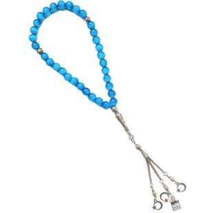 新款猫眼泰斯比哈33颗套装回族女款念珠手串节日礼物手链10mm珠子