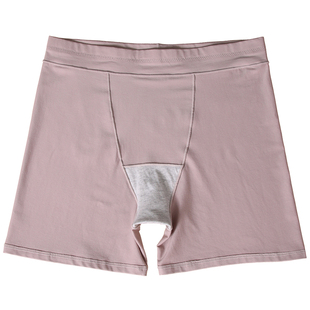 新疆长绒棉安全裤平角内裤防磨腿女士纯棉裆胖mm大码三分打底短裤