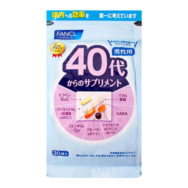 日本FANCL40岁男性复合维生素