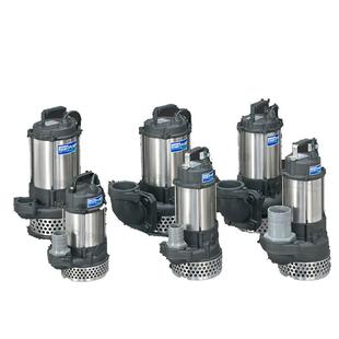 台湾河见水泵 F-21U F-21P 不锈钢潜水泵地下室排污泵农用灌溉泵