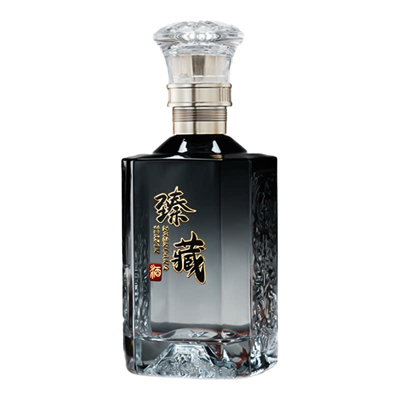 高端玻璃白酒瓶一斤装私人定制