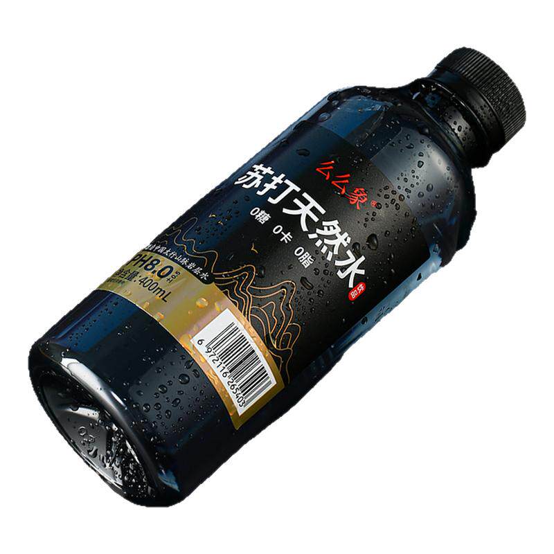 么么象健康苏打天然水0糖弱碱