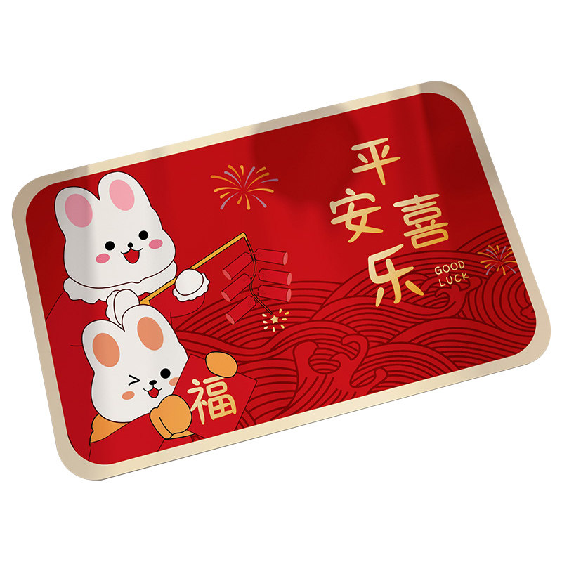 硅藻泥卫生间洗手间吸水速干地垫