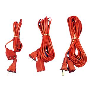 灯笼莲花灯电源二孔延长线电动车充电加长线风扇监控摄像头延长线