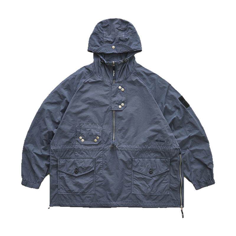 现货 WILDTHINGS ROYAL NAVY ANORAK 英国皇家海军做旧水洗夹克