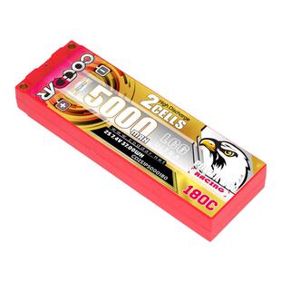 鹰氪CODDAR 5000MAH 2S 7.4V 180C LCG高爆发RC1/10车模锂电池