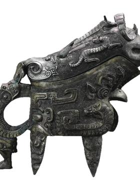 御如意铜摆件复古怀旧