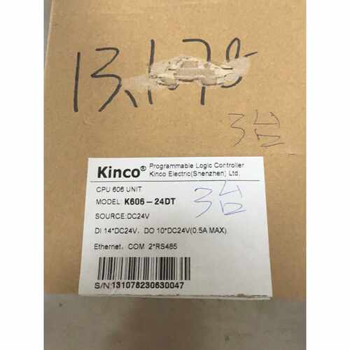 溢价-Kinco步科PLC控制器CPU60624AR末用