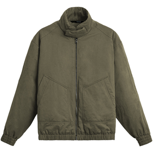 柜529！秋冬新品男装科技面料棉服夹克8281326立领厚外套8281/326