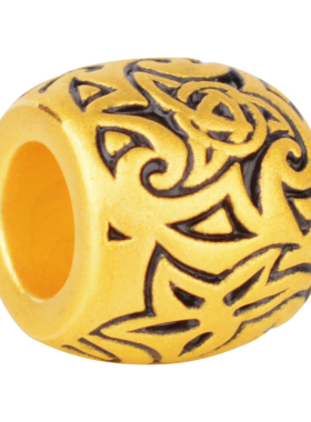 路路通足金硬足金谁羽手链意志