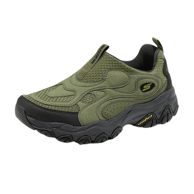 斯凯奇2026春季新款男子加厚保暖厚底百搭休闲鞋舒适户外运动鞋