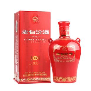 山西汾酒老酒杏花村42度封坛15国产白酒酒水475ml酒厂直供