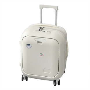 前开口儿童行李箱女孩18寸小型轻便拉杆箱大容量出差旅行登机箱20