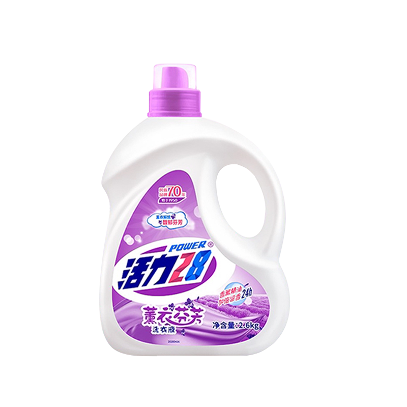 活力28山茶花洗衣液瓶装持久留香