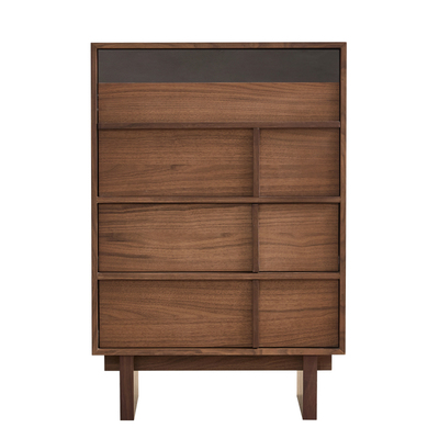 中古风五斗柜侘寂风客厅收纳柜