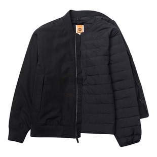 Timberland添柏岚夹克男装户外徒步登山服防风保暖羽绒三合一外套