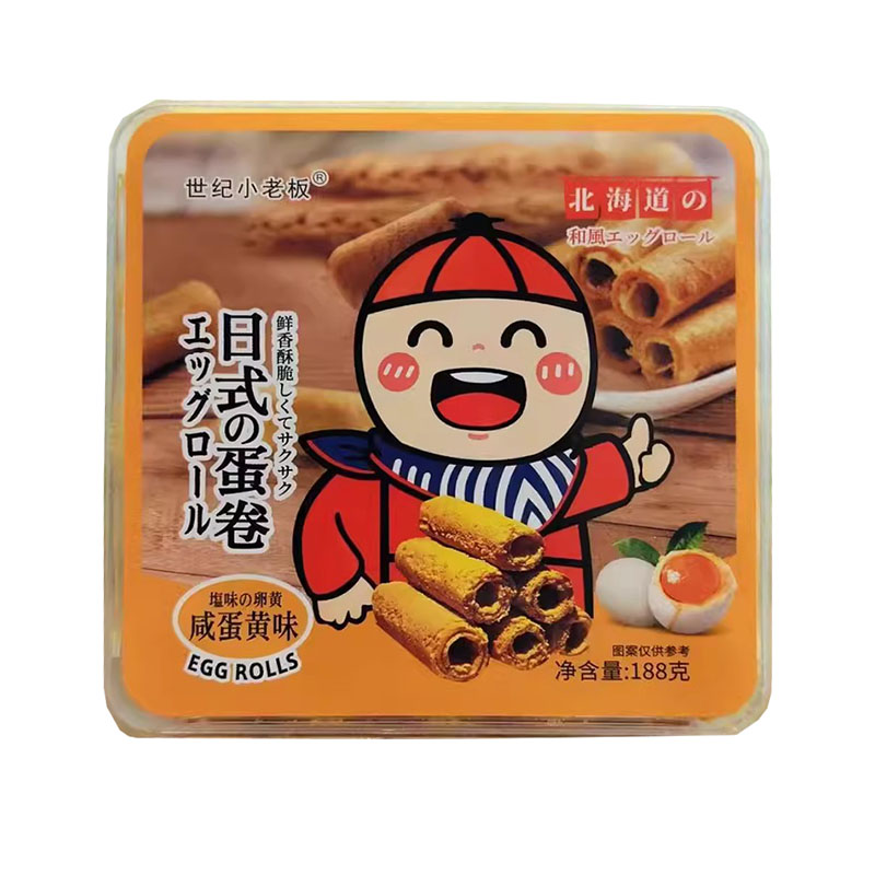 小老板北海道日式网红即食蛋卷