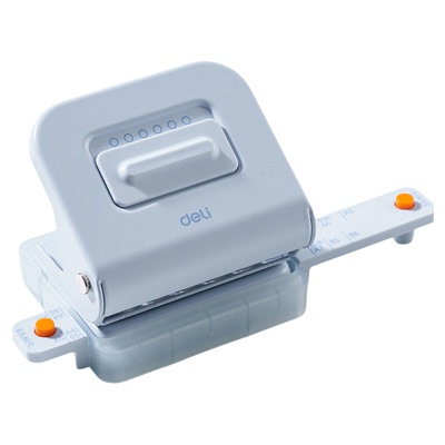 得力打孔器三孔六孔打孔机活页本多规格打孔机学生试卷资料作业本手帐用打洞器小型便携打洞机高颜值打孔器