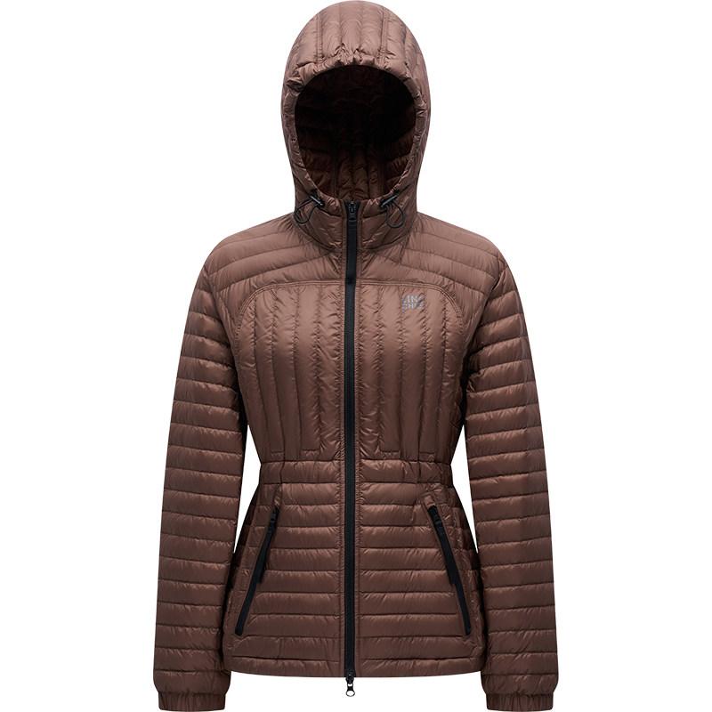 金羽杰2025秋季新款收腰羽绒服女连帽短款轻薄羽绒外套Y25802117